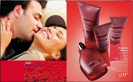 Presente Natura Homem Aurum