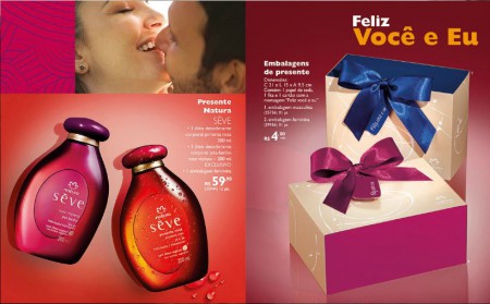 Presente Natura Seve / Caixas de Presente